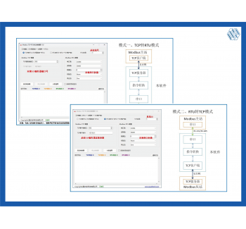 Modbus TCP-RTU接口协议转换软件